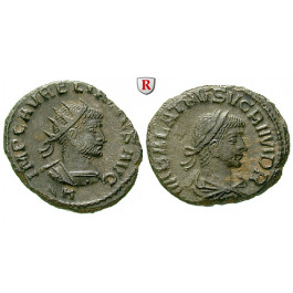 Römische Kaiserzeit, Vabalathus, Antoninian 270-272, ss-vz