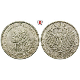 Weimarer Republik, 3 Reichsmark 1928, Dürer, D, ss-vz, J. 332