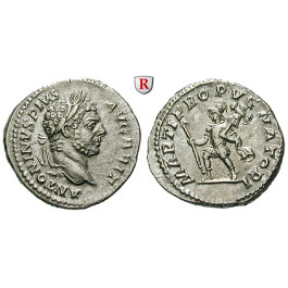 Römische Kaiserzeit, Caracalla, Denar 213, vz
