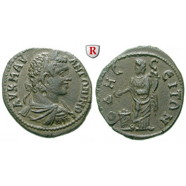Römische Provinzialprägungen, Thrakien, Odessos, Caracalla, Bronze, ss-vz