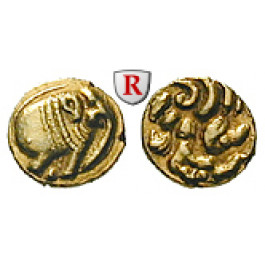 Indien, Westliche Gangas, Fanam ca. 10.-14. Jhd.