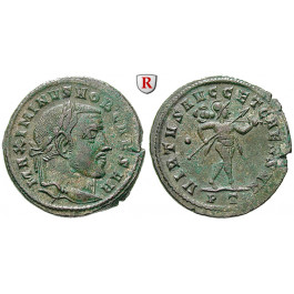Römische Kaiserzeit, Maximinus II., Caesar, Follis 305, ss-vz