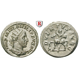 Römische Kaiserzeit, Philippus I., Antoninian 244-247, st