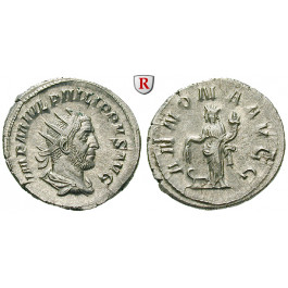 Römische Kaiserzeit, Philippus I., Antoninian 247, st