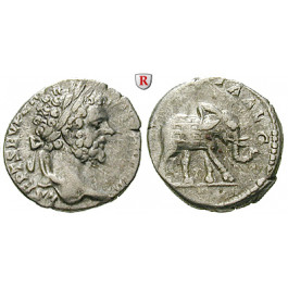 Römische Kaiserzeit, Septimius Severus, Denar 196/197, ss+