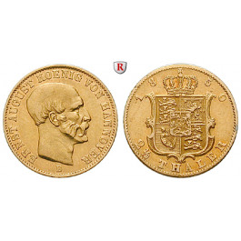 Braunschweig, Königreich Hannover, Ernst August, 2 1/2 Taler 1850, ss