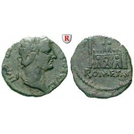 Römische Kaiserzeit, Tiberius, Semis 12-14, ss