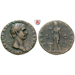 Römische Kaiserzeit, Traianus, As 98-99, ss