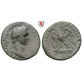 Römische Provinzialprägungen, Seleukis und Pieria, Antiocheia am Orontes, Domitianus, Tetradrachme 91-92 = Jahr 11, ss