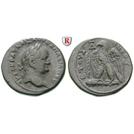 Römische Provinzialprägungen, Seleukis und Pieria, Antiocheia am Orontes, Vespasianus, Tetradrachme Jahr 4 = 71-72, ss