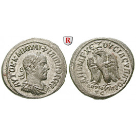 Römische Provinzialprägungen, Seleukis und Pieria, Antiocheia am Orontes, Philippus I., Tetradrachme 248-249, st