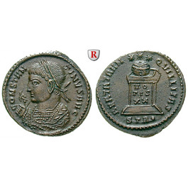 Römische Kaiserzeit, Constantinus I., Follis 322, f.st
