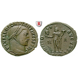 Römische Kaiserzeit, Constantinus I., Follis 313, vz-st