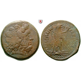 Ägypten, Königreich der Ptolemäer, Ptolemaios IV., Bronze 221-205 v.Chr., ss