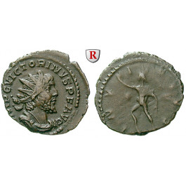 Römische Kaiserzeit, Victorinus, Antoninian 269-271, vz/ss