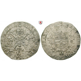 Belgien, Brabant, Albert und Isabella, Patagon o.J., ss