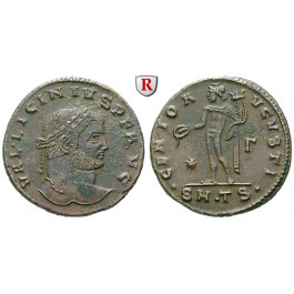 Römische Kaiserzeit, Licinius I., Follis 308-310, ss-vz