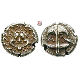Thrakien-Donaugebiet, Apollonia Pontika, Drachme Ende 5.-4.Jh. v.Chr., ss+