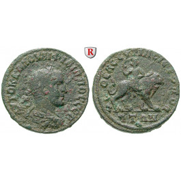 Römische Provinzialprägungen, Syrien, Cyrrhestica, Philippus II., Bronze, f.ss/ss