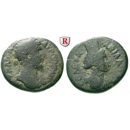 Römische Provinzialprägungen, Dekapolis, Abila, Lucius Verus, Bronze, s