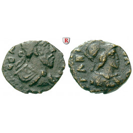 Römische Provinzialprägungen, Dekapolis, Kanatha, Commodus, Bronze, f.ss