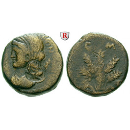 Römische Provinzialprägungen, Dekapolis, Philadelphia, Autonome Prägungen, Bronze Jahr 143 = 80/1 n.Chr., f.ss