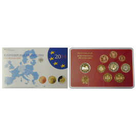 Bundesrepublik Deutschland, Euro-Kursmünzensatz 2014, ADFGJ komplett, PP