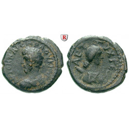 Römische Provinzialprägungen, Dekapolis, Gerasa, Lucius Verus, Bronze, ss