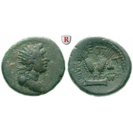 Römische Provinzialprägungen, Phönizien, Arados, Autonome Prägungen, Bronze 115/6 n.Chr., ss