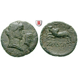 Römische Provinzialprägungen, Phönizien, Arados, Claudius I., Bronze 48-49 n.Chr., s-ss