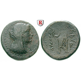 Phönizien, Marathos, Berenike II., Bronze Jahr 95 = 187/6 v.Chr., f.vz