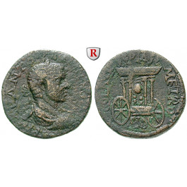 Römische Provinzialprägungen, Phönizien, Sidon, Elagabal, Bronze, ss/ss+