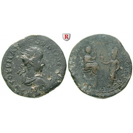 Römische Provinzialprägungen, Mesopotamien, Edessa, Gordianus III., Bronze, ss