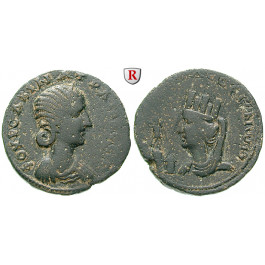 Römische Provinzialprägungen, Mesopotamien, Edessa, Tranquillina, Frau Gordianus III., Bronze, ss