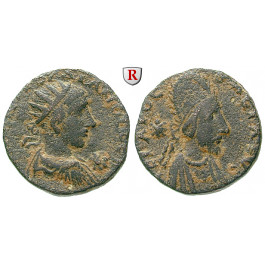 Römische Provinzialprägungen, Mesopotamien, Edessa, Gordianus III., Bronze, ss+