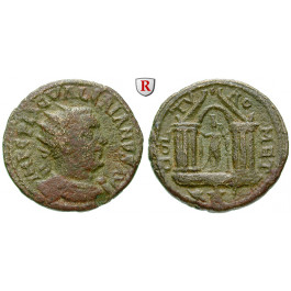 Römische Provinzialprägungen, Phönizien, Tyros, Valerianus I., Bronze, ss+