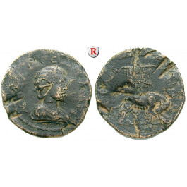 Römische Provinzialprägungen, Koile Syria, Damaskos, Otacilia Severa, Frau Philippus I., Bronze, f.ss
