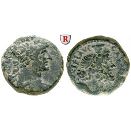 Römische Provinzialprägungen, Judaea, Caesarea Maritima, Hadrianus, Bronze, ss