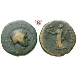 Römische Provinzialprägungen, Judaea, Caesarea Maritima, Traianus, Bronze, s-ss