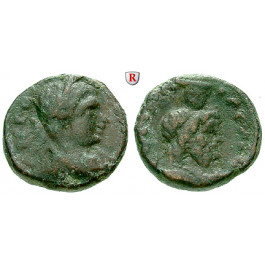 Römische Provinzialprägungen, Judaea, Caesarea Maritima, Elagabal, Bronze, f.ss