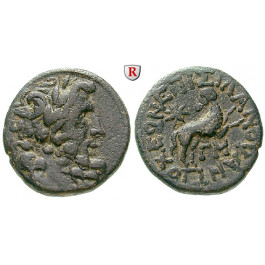 Römische Provinzialprägungen, Seleukis und Pieria, Antiocheia am Orontes, Autonome Prägungen, Bronze Jahr 43 = 12-13, ss-vz