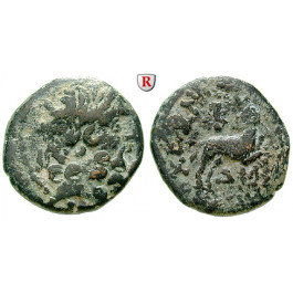 Römische Provinzialprägungen, Seleukis und Pieria, Antiocheia am Orontes, Autonome Prägungen, Bronze Jahr 44 = 13/4 n.Chr., ss