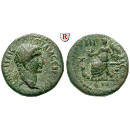 Römische Provinzialprägungen, Seleukis und Pieria, Gabala, Traianus, Bronze Jahr 152 = 106-107, ss+