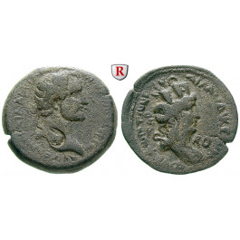 Römische Provinzialprägungen, Seleukis und Pieria, Laodikeia ad mare, Antoninus Pius, Bronze Jahr 187 = 139/40 n.Chr., f.ss