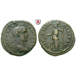 Römische Provinzialprägungen, Thrakien-Donaugebiet, Markianopolis, Gordianus III., Bronze, ss+/ss