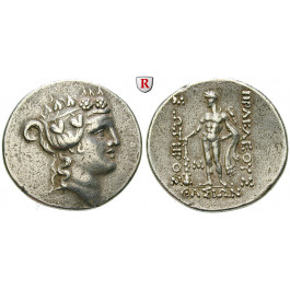 Thrakische Inseln, Thasos, Tetradrachme Mitte 2. Jh.-80 v.Chr., ss+