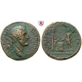 Römische Provinzialprägungen, Thrakien, Anchialos, Antoninus Pius, Bronze, ss/s-ss