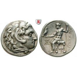 Makedonien, Königreich, Alexander III. der Grosse, Tetradrachme 300-295 v.Chr., vz
