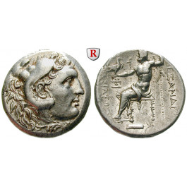 Makedonien, Königreich, Alexander III. der Grosse, Tetradrachme 250-225 v.Chr., vz-st