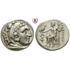 Makedonien, Königreich, Alexander III. der Grosse, Tetradrachme 315-294 v. Chr., vz/ss-vz